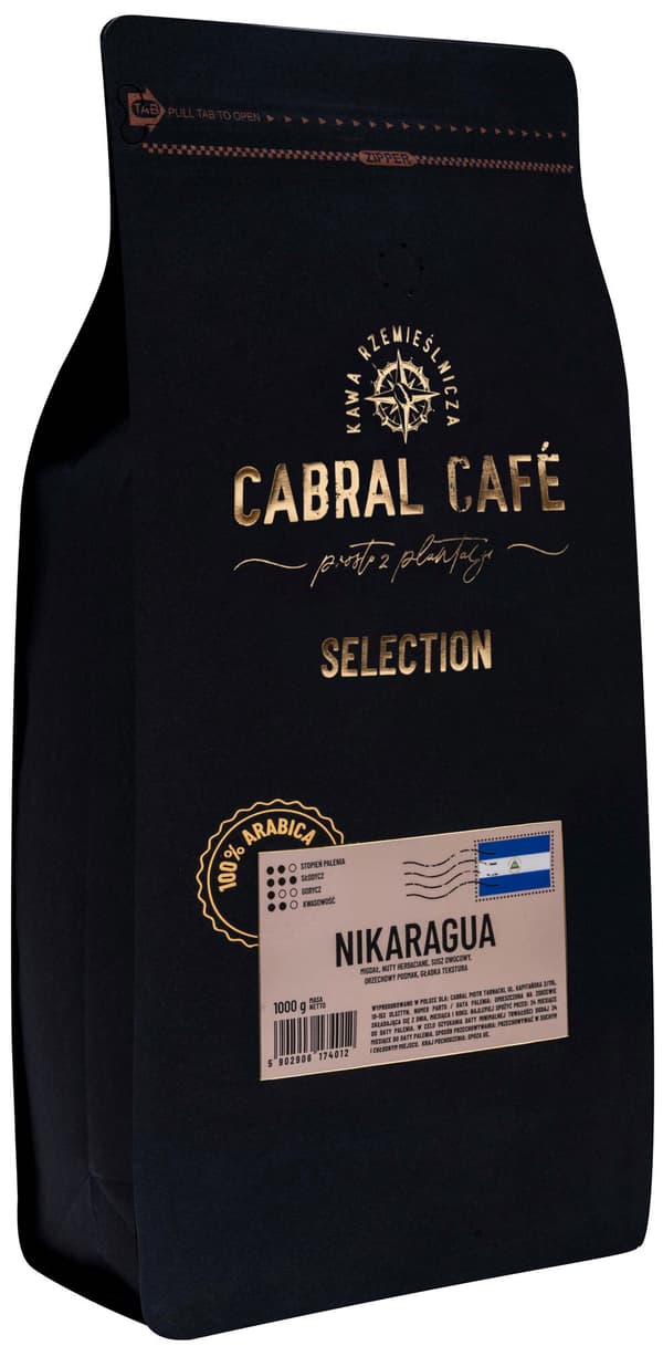 CABRAL CAFE Selection Nicaragua kaffebønner 1 kg