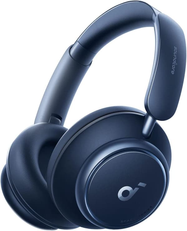 Soundcore Space Q45 trådløse over-ear Bluetooth 5.3 hovedtelefoner Blå