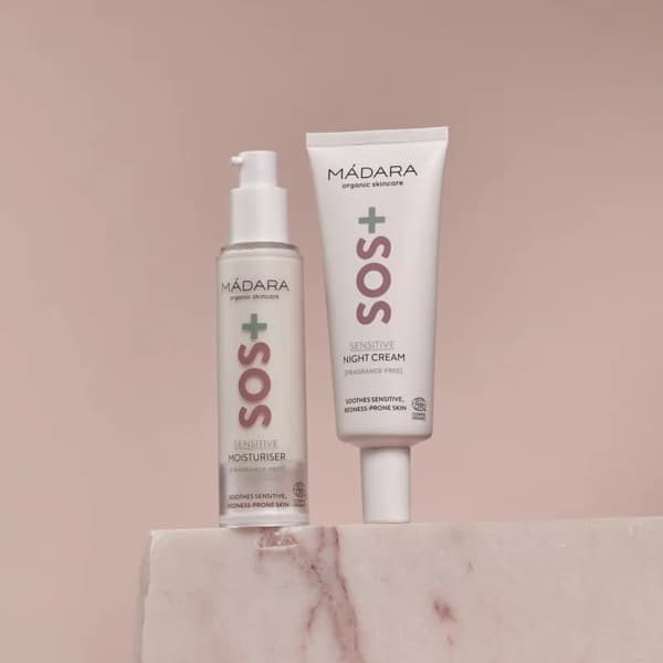 Mádara SOS+ Sensitive natcreme til sensitiv hud 70 ml