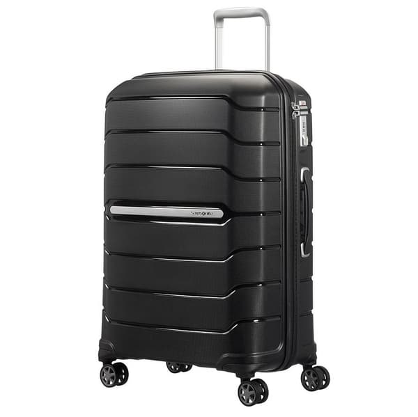 Medium resväska Samsonite Flux - svart