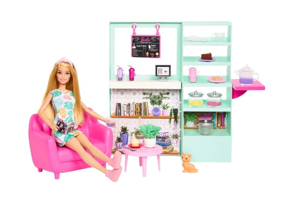 Barbie Avkoppling på kafé