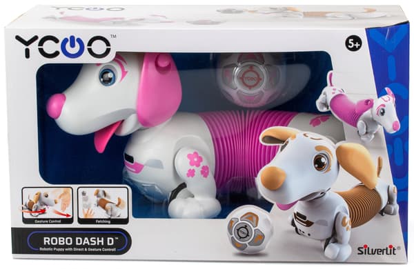 Fjernstyret hund SILVERLIT Ycoo Robo Dash D SI88742