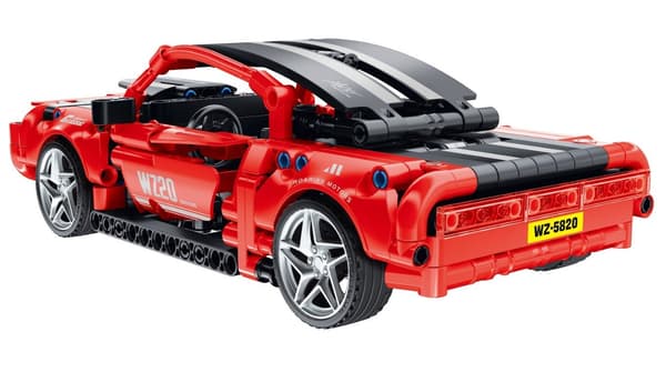 IM.MASTER Pull Back Super Camaro IM5820 plastikklodser