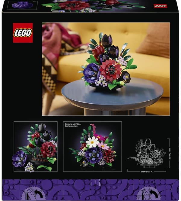 LEGO 11513 Botanicals Mørk blomsterkomposition