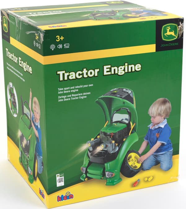 KLEIN John Deere -traktori kääntömoottorilla 3916