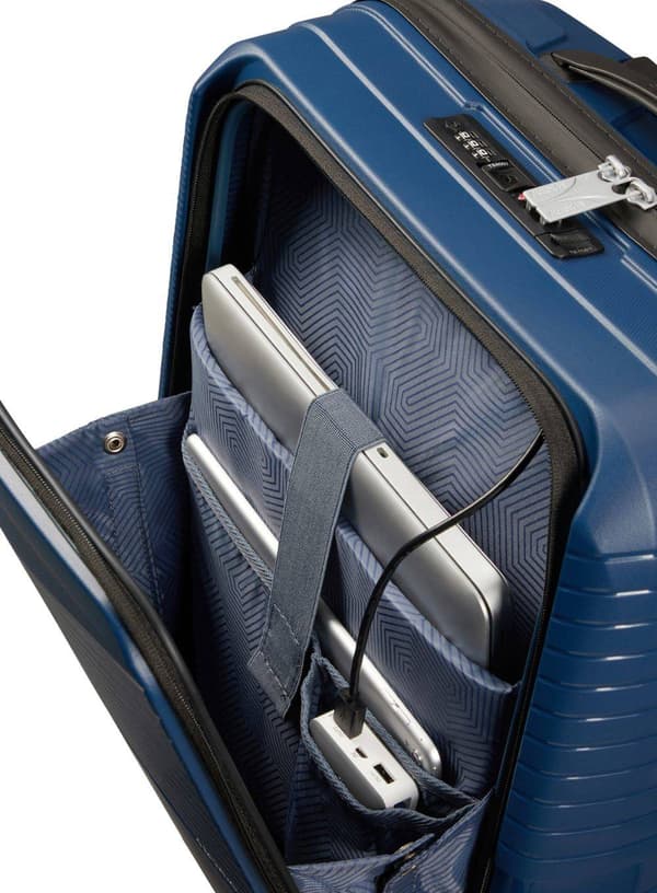 American Tourister Frontloader Airconic kabinekuffert - midnight navy