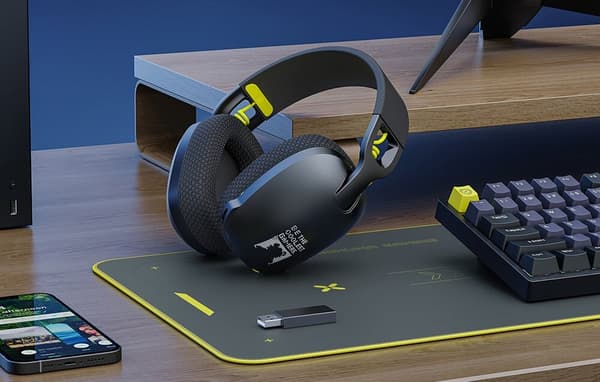ONIKUMA B2 Trådløse hovedtelefoner, Over-ear, Rumlig lyd Sort