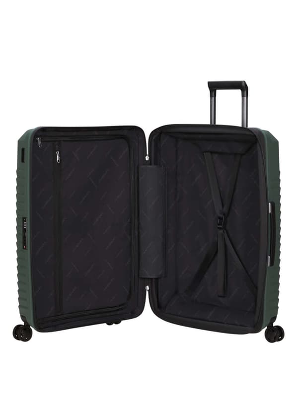 Samsonite Intuo EXP mellemstor udvidelig kuffert - olivengrøn