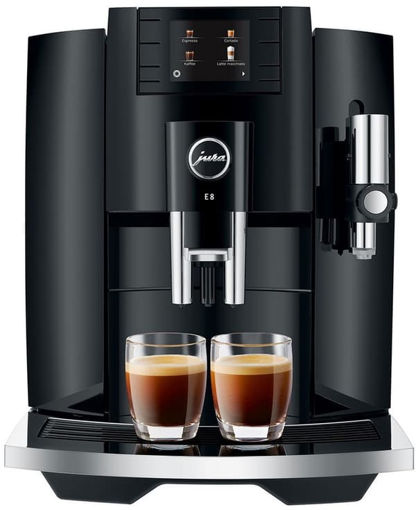 JURA E8 Piano Black tryckkaffemaskin