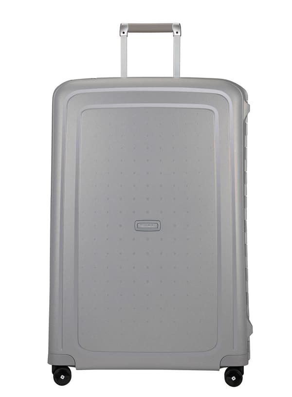 Stor resväska XL Samsonite S'Cure 138 l - silver