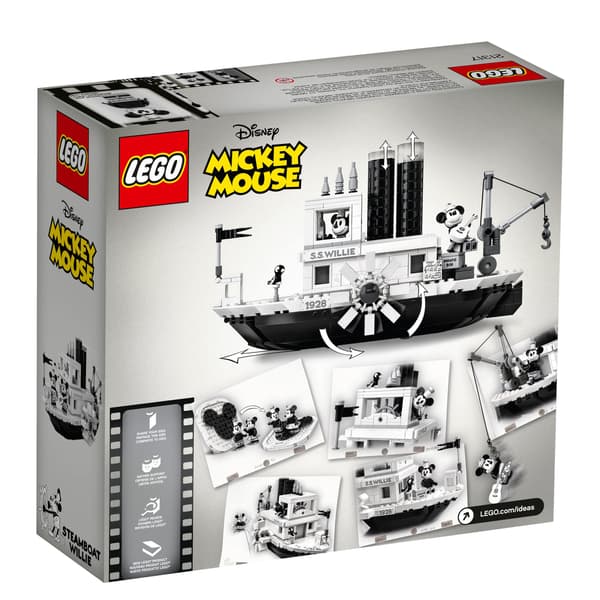 LEGO 21317 Ideas - Ångbåten Willie