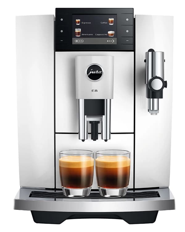 Jura E8 Piano White (ED) kaffemaskin