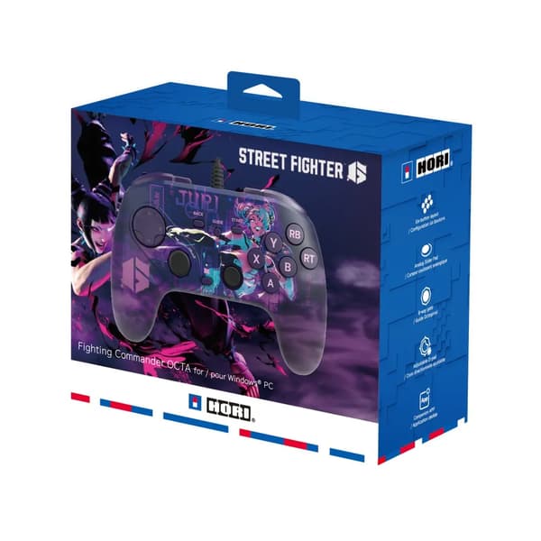 Hori Fighting Commander OCTA Street Fighter 6 Juri Edition Controller til PC Kablet
