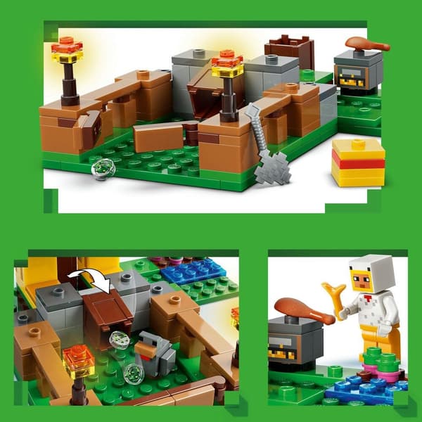 LEGO 21585 Minecraft Kyllingefarmen