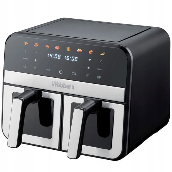 Webber AF900 -kiertoilmakypsennin 2400W 9l