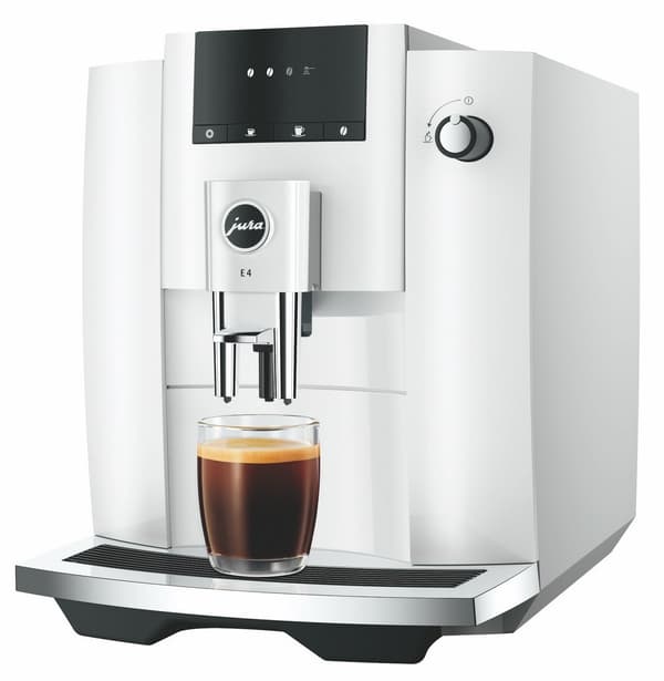 JURA E4 Piano White espressomaskin