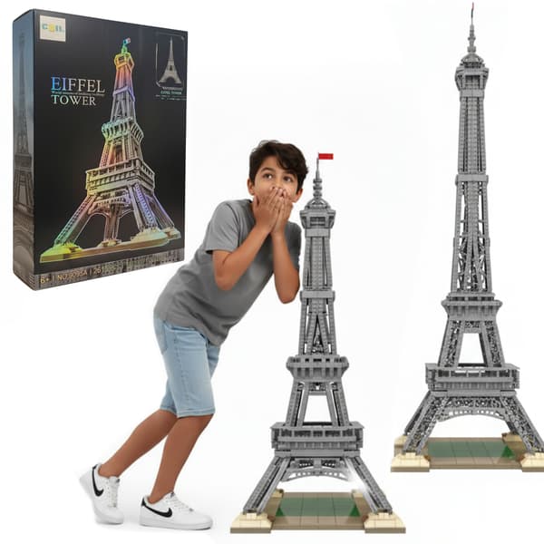 COIL-rakennuspalikkasarja Eiffel-torni 2815 osaa 90cm
