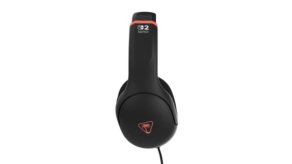 Turtle Beach Airlite Fit Charcoal Black On-Ear kablet headset med mikrofon Sort