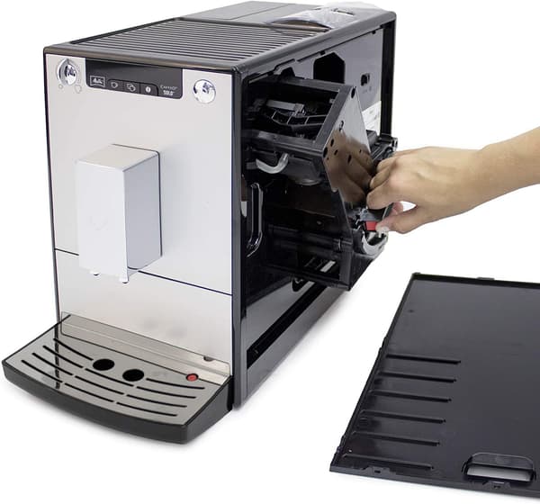 Melitta Caffeo Solo trykmaskine - Sølv/Sort