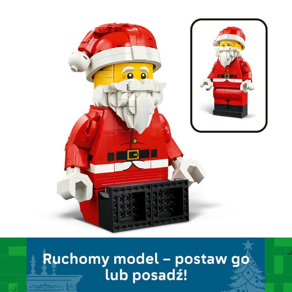 LEGO 40820 Forvokset julemandsminifigur