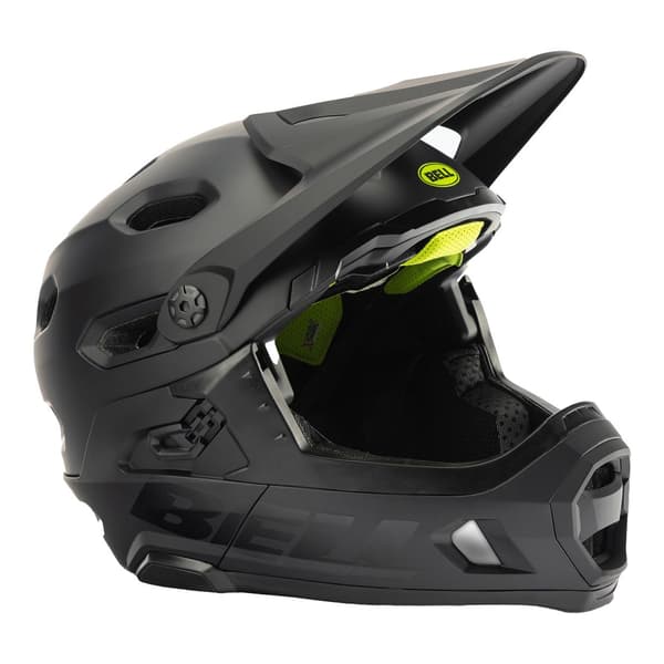 Bell FF Super DH MIPS Spherical matglans sort cykelhjelm