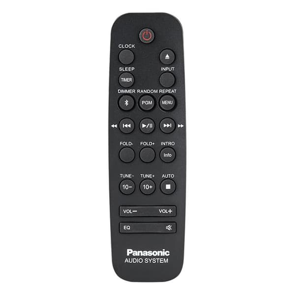 Panasonic SC-DM202EG-K 24W Bluetooth FM, DAB+ Radio Sort