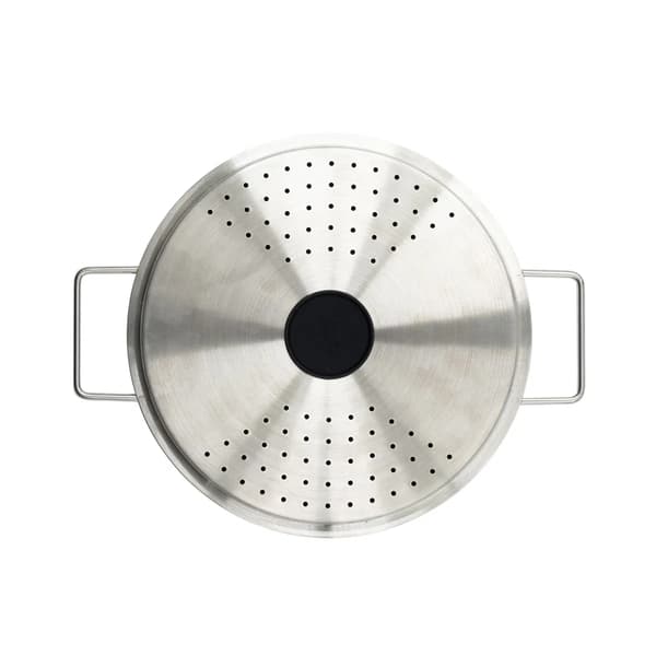 EVA TRIO 24 cm - si-låg i rustfrit stål