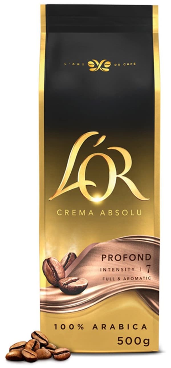 L'OR Crema Absolu Profond kaffebønner 0.5 kg