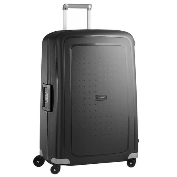 Stor resväska Samsonite S'Cure - svart