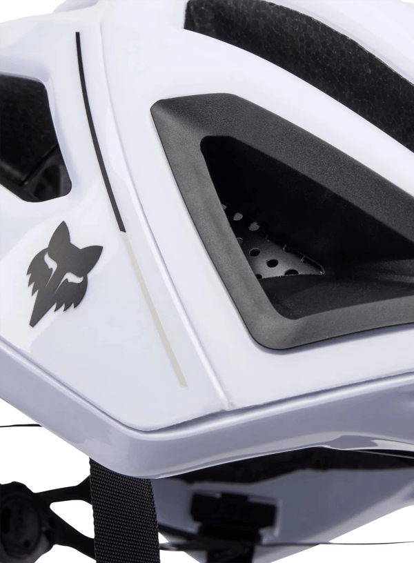 Cykelhjälm Fox Crossframe Pro Solids - vit Storlek: M