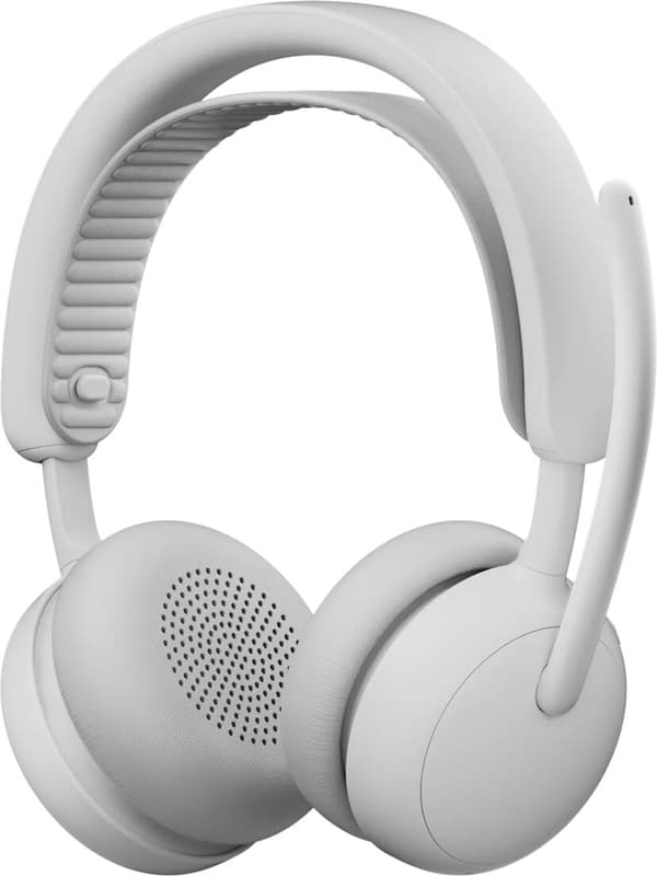 LOGITECH Zone Wireless 2 ES Hovedtelefoner, Trådløse, Over-ear, ANC Hvid