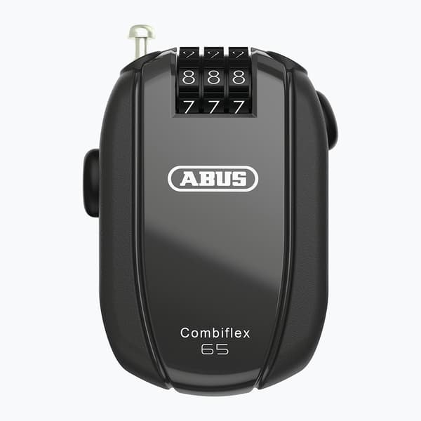 ABUS Combiflex StopOver 65 musta pyöränlukko