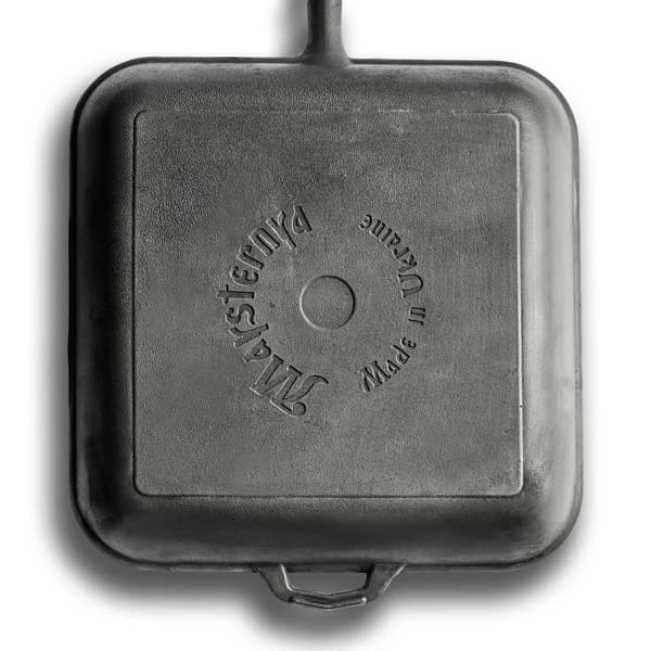 MAYSTERNYA IRON Støbejerns grillpande 28 x 28 cm