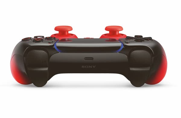 Sony DualSense Techno Red -ohjain PS5:lle, langaton, punainen