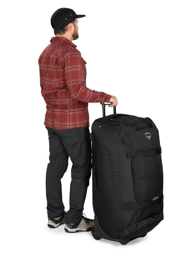 Osprey Sojourn Shuttle Wheeled Duffel 130 - black