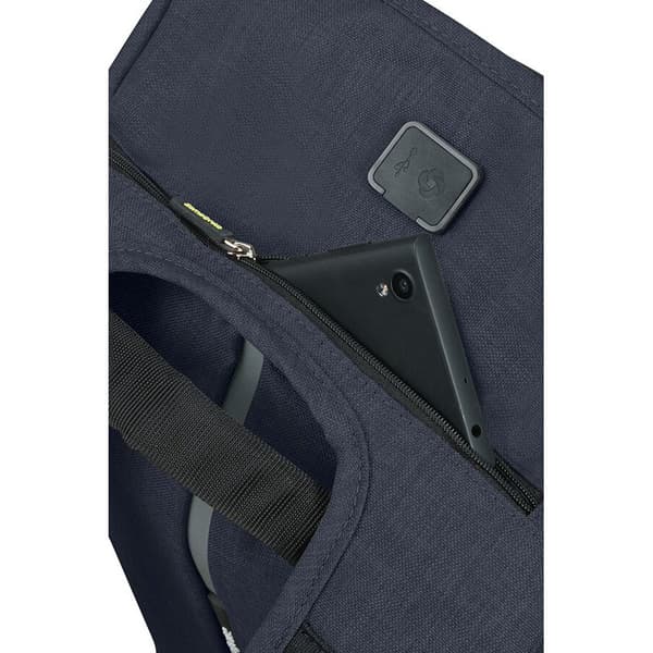 Samsonite Securipak M - varkaudenesto-kannettavan reppu - eclipse blue