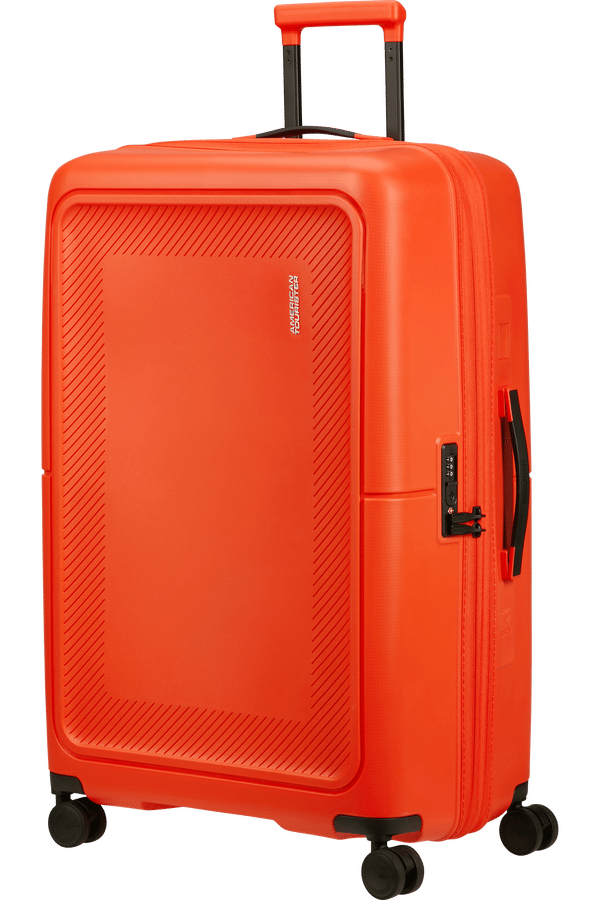 DashPop 77cm Stor Kuffert - Tangerine Red