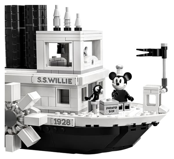 LEGO 21317 Ideas - Ångbåten Willie