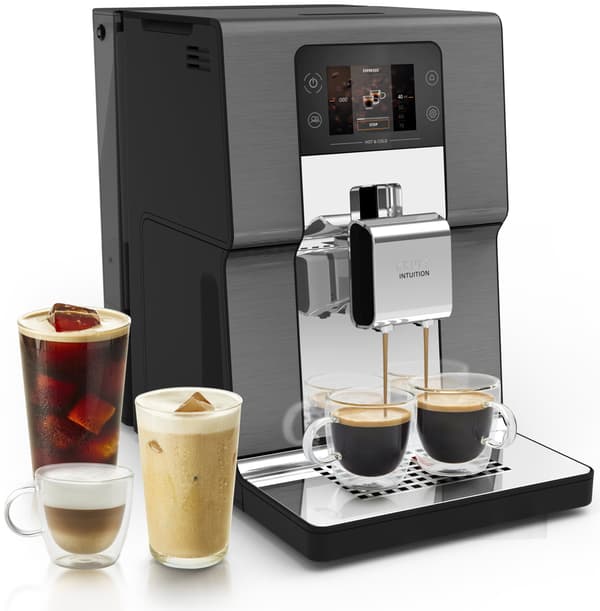 KRUPS Intuition Hot & Cold EA879NE0 Espressomaskin Iskaffe