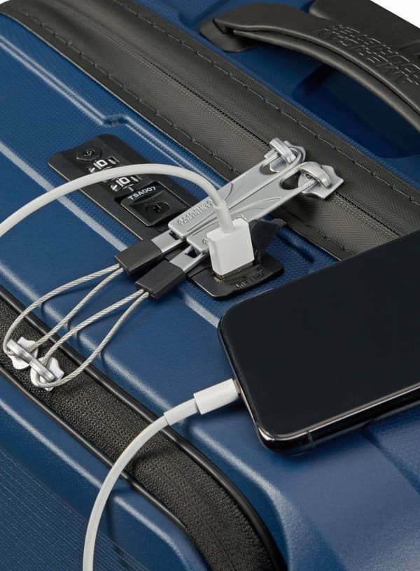 Kabinväska American Tourister Frontloader Airconic - midnattsblå