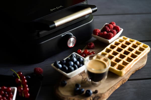 Våffeljärn Sam Cook PSC-130/B 1500W Temperaturkontroll