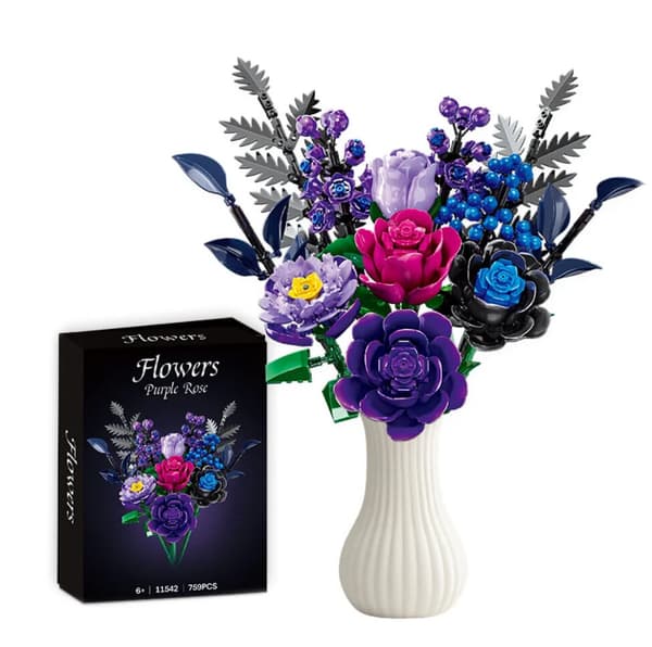 COIL byggeklodser blomsterbuket sæt 759 elementer