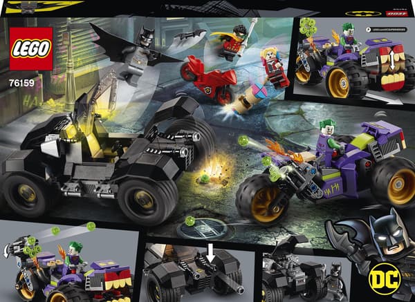 LEGO DC Jokerns trehjuling (76159)