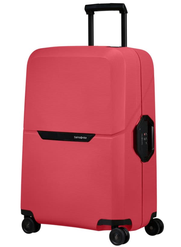 Samsonite Magnum Eco mellemstor kuffert - geranium rød