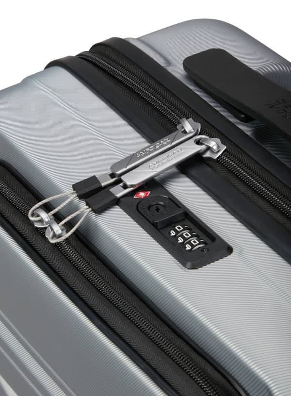 Kabinväska American Tourister Flashline Frontloader - sky silver