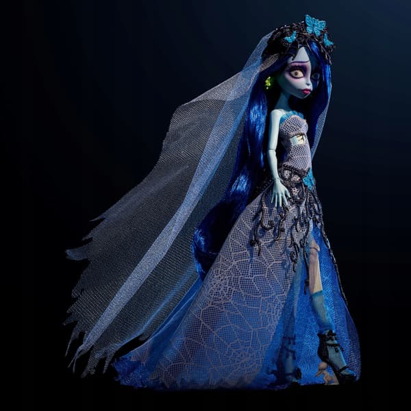 LALKA MONSTER HIGH Skullector Emily, Tim Burtonin Corpse Bride