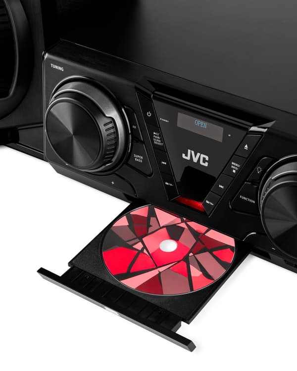JVC MX-E325B-DAB Bluetooth FM DAB+ Radio Sort