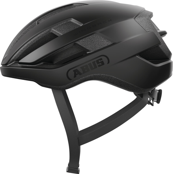 Abus WingBack Cykelhjelm Farve: Sort Størrelse: M