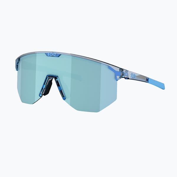 Bliz Hero solbriller transparent blå/smoke ice blue multi