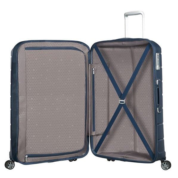 Samsonite Flux mellemstor kuffert - marineblå